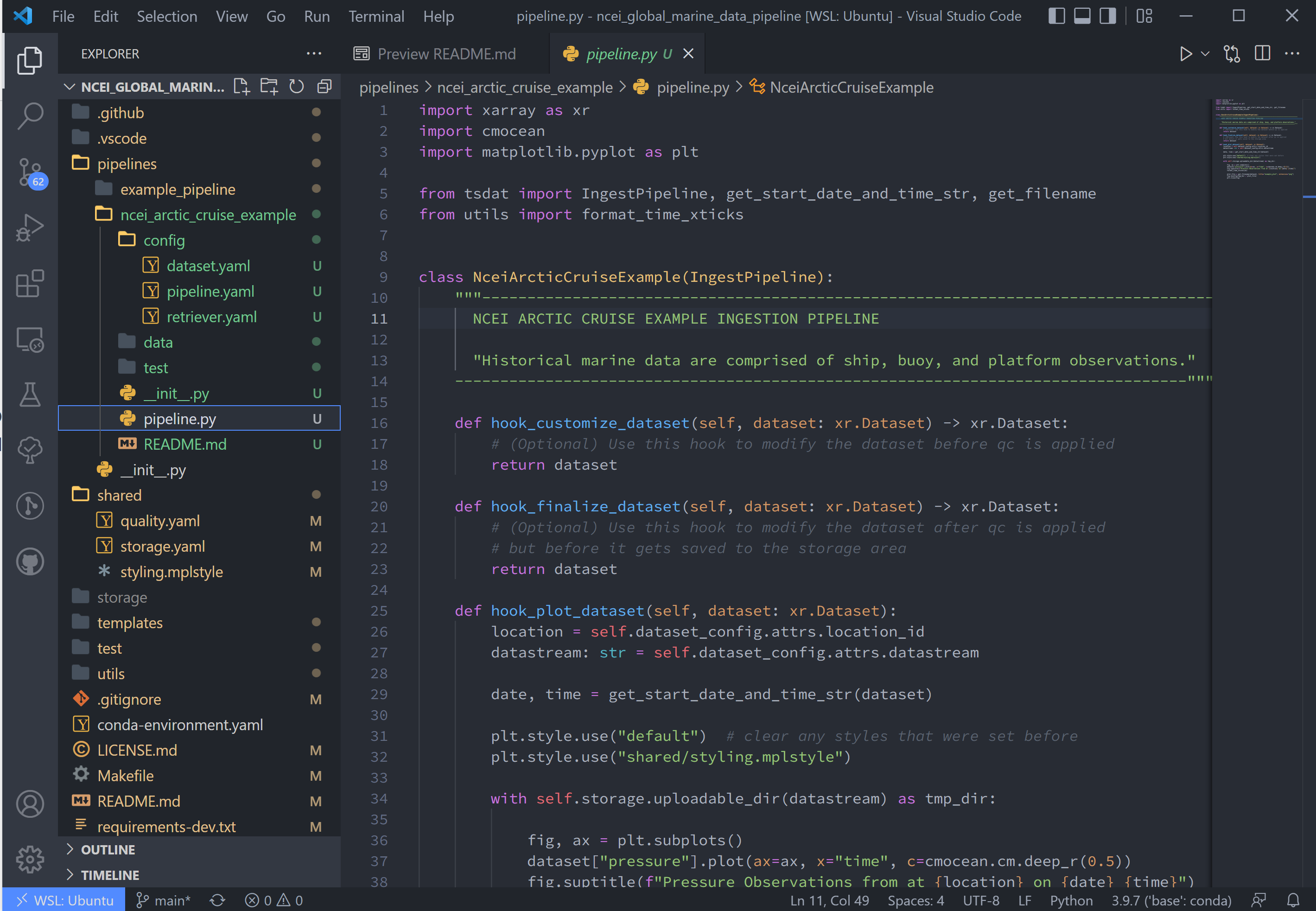 pipeline python file