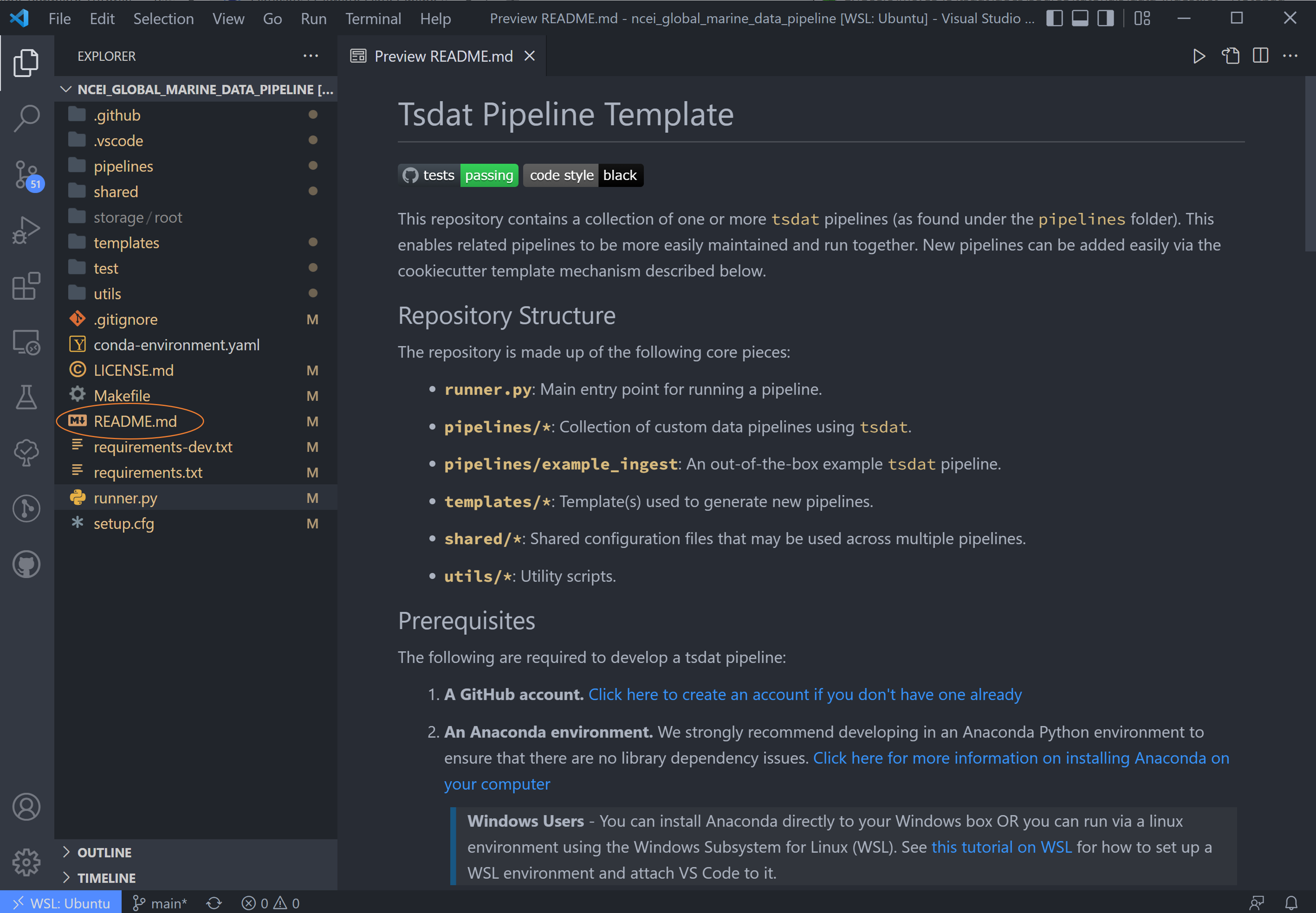 readme screenshot